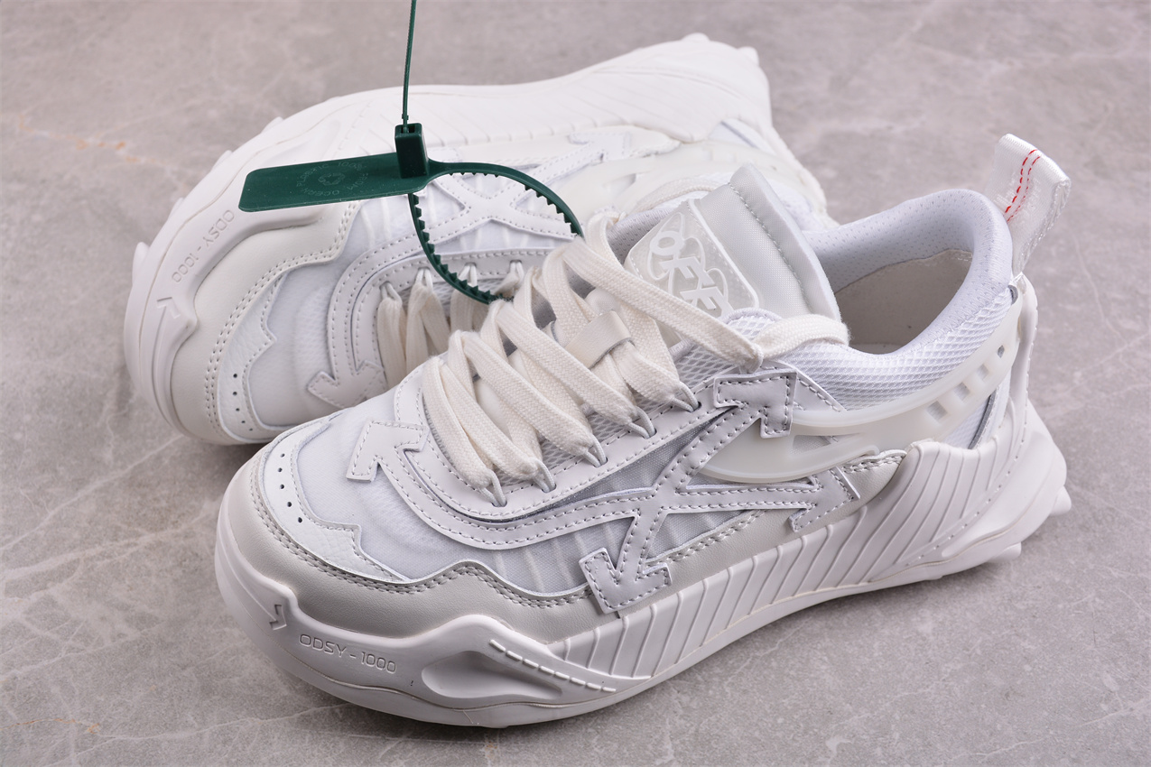Off White Replica ODSY 1000 Sneaker Triple White