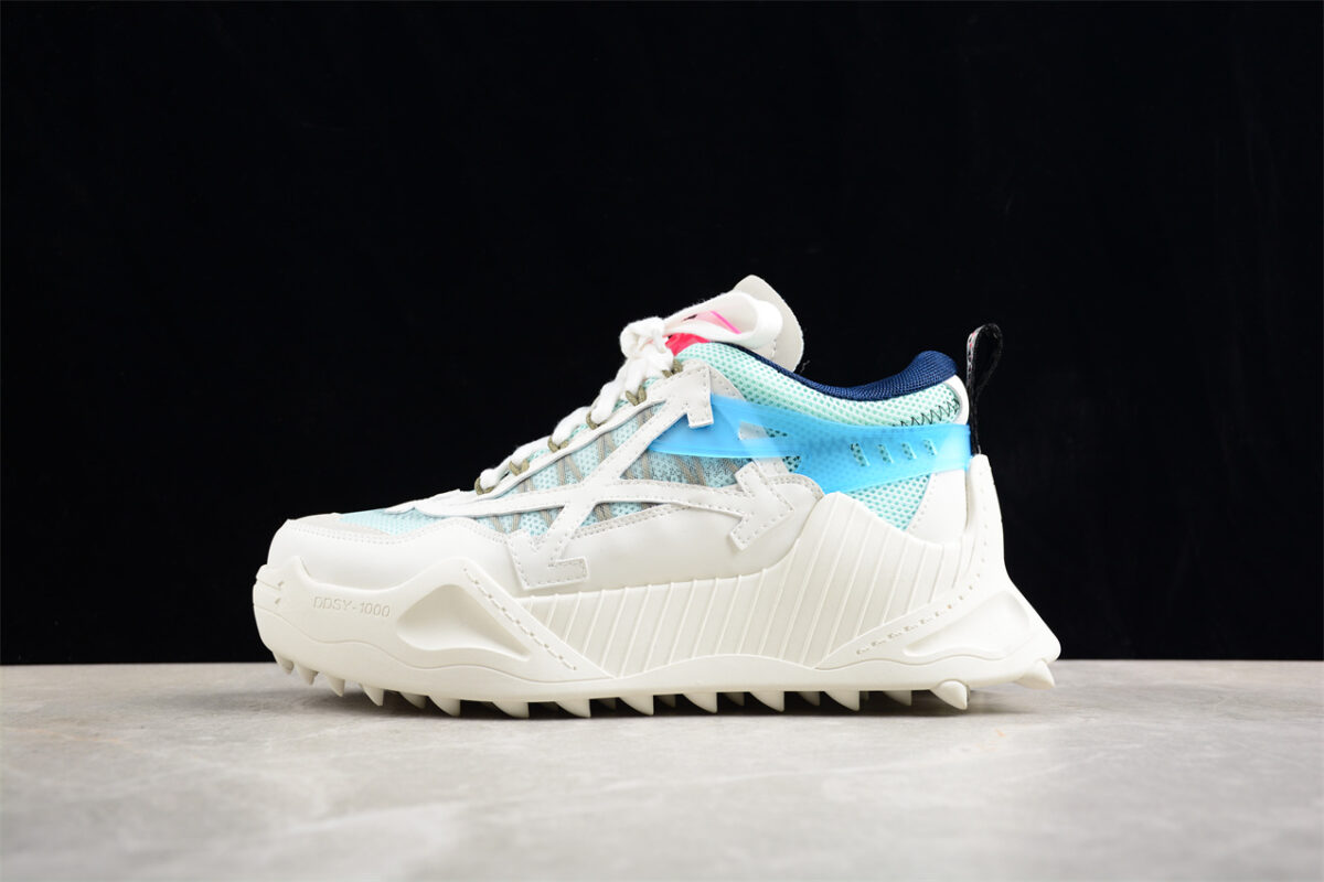 Off White Replica ODSY 1000 Sneaker White Blue Gradient