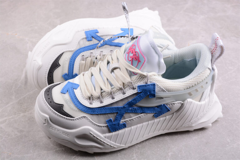 Off White Replica ODSY 1000 Sneaker White Blue Grey