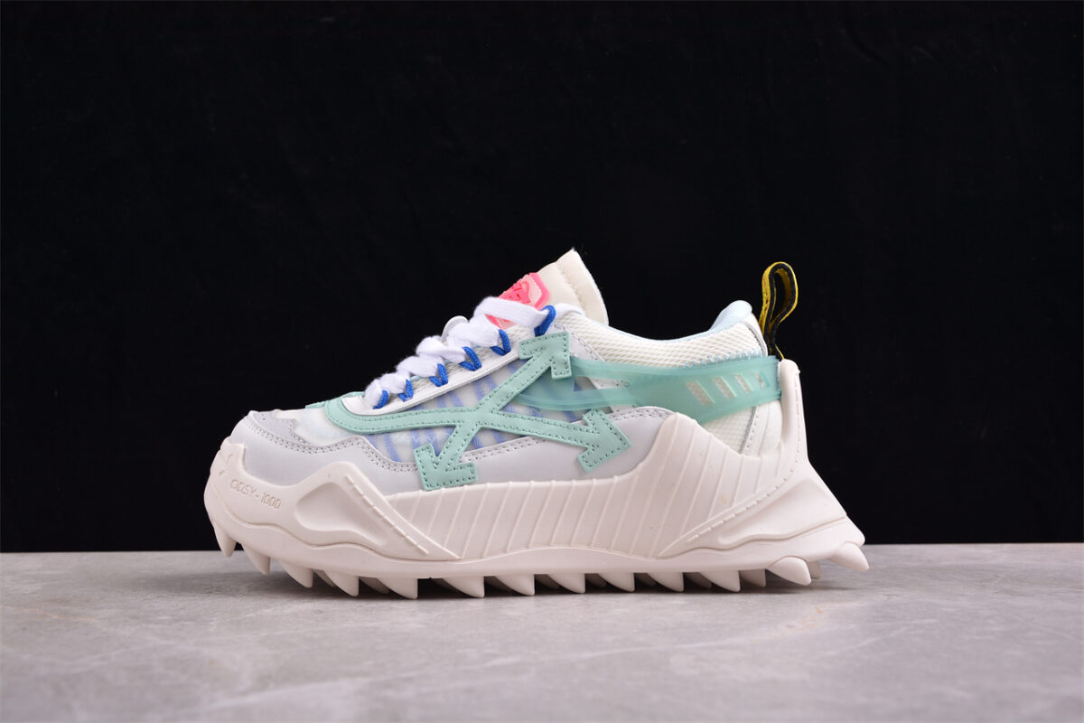 Off White Replica ODSY 1000 Runner Sneaker White Blue Grey (Copy)