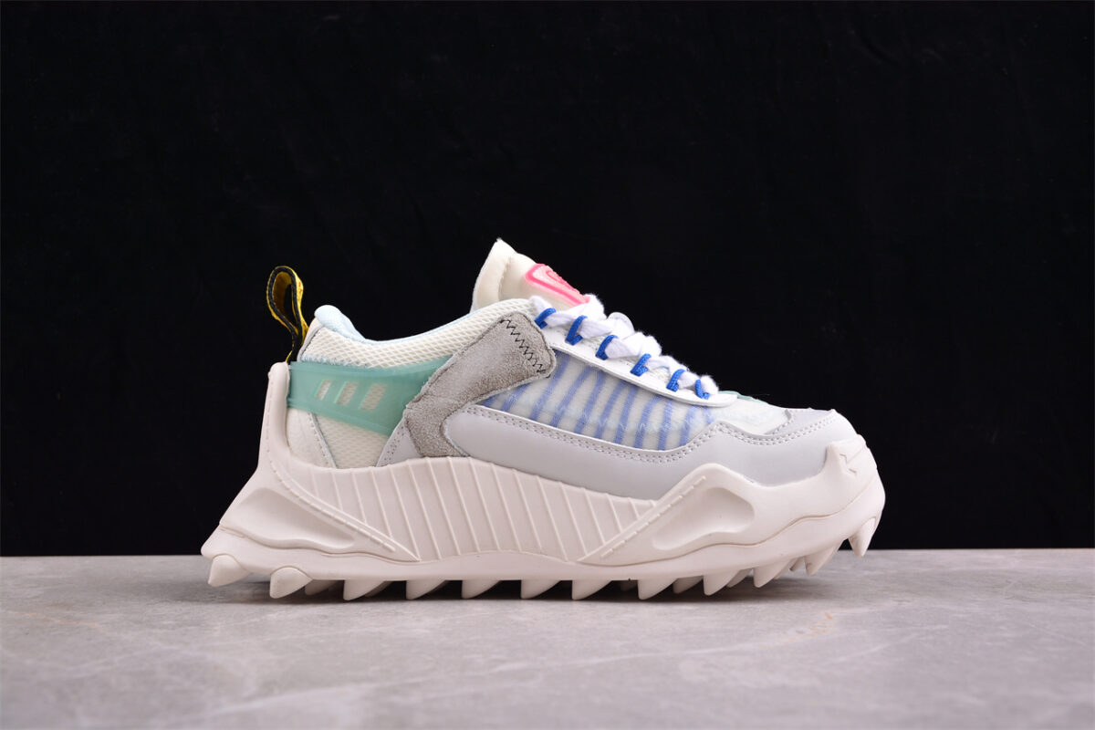 Off White Replica ODSY 1000 Runner Sneaker White Blue Grey (Copy)