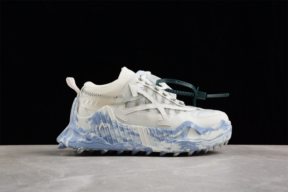 Off White Replica ODSY 1000 White Blue Marble Sole