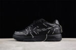 Off White Replica Out Of Office OOO Low Black White Stitch