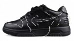 Off White Replica Out Of Office OOO Low Black White Stitch