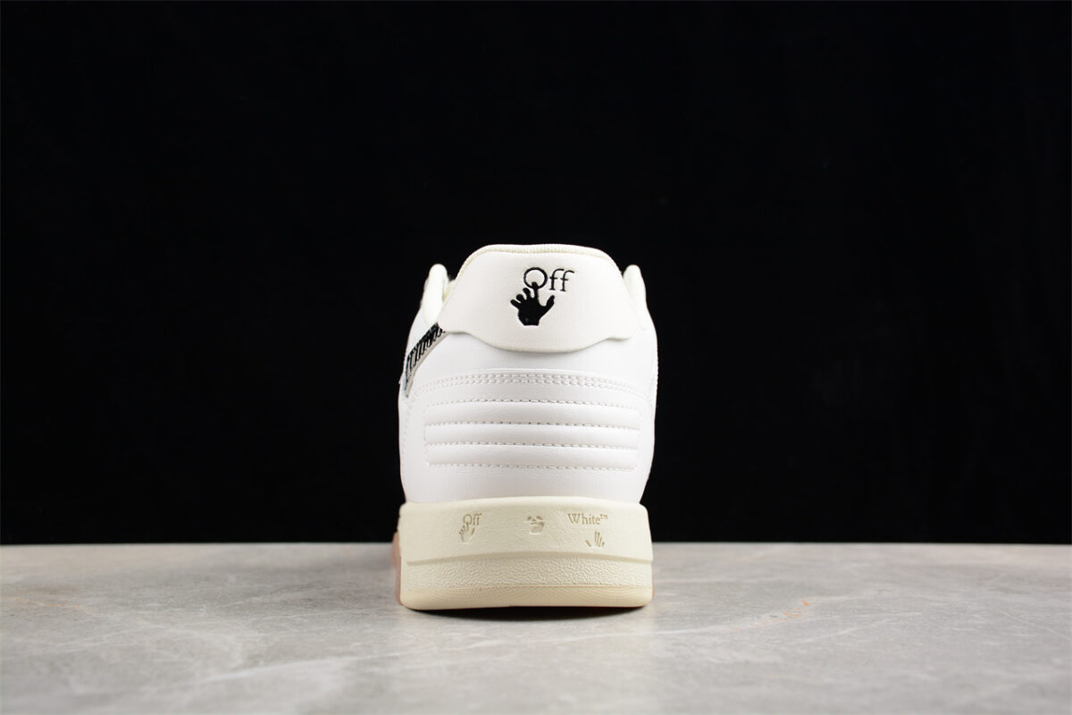 Off White Replica Out Of Office OOO Low White Black Scribble Arrow