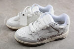Off White Replica Out Of Office OOO Low White Brown "For Walking"