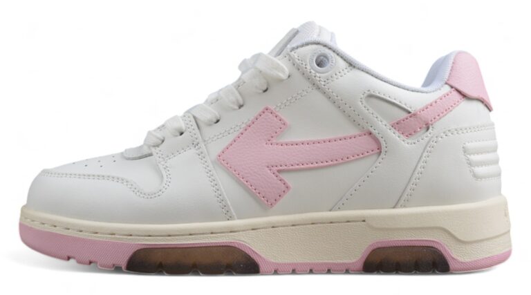 Off White Replica Out Of Office OOO Low White Pink Arrow