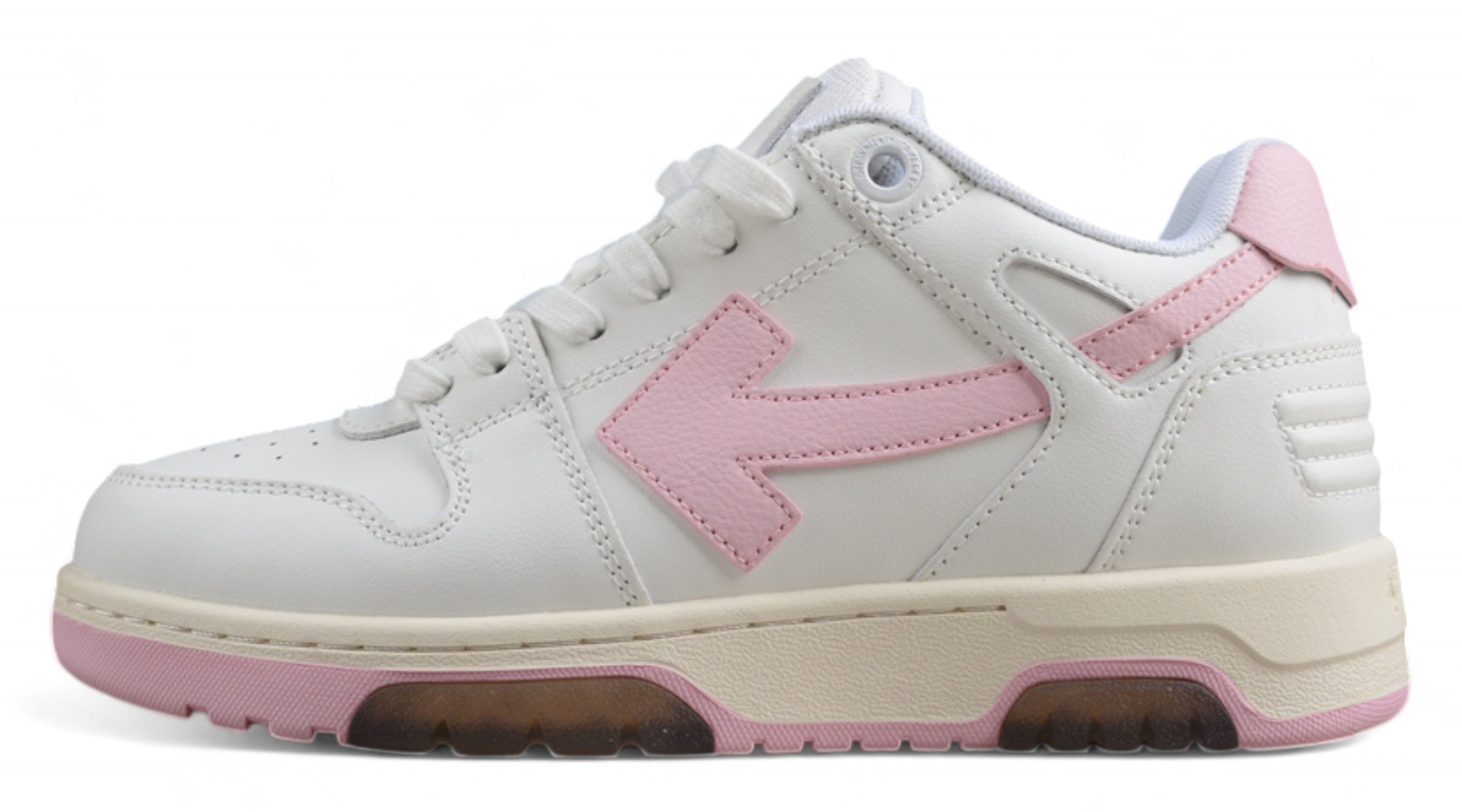 Off White Replica Out Of Office OOO Low White Pink Arrow