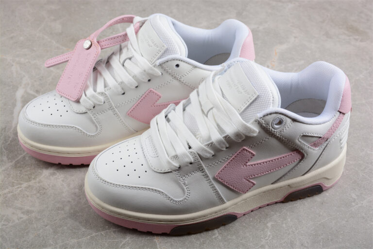 Off White Replica Out Of Office OOO Low White Pink Arrow