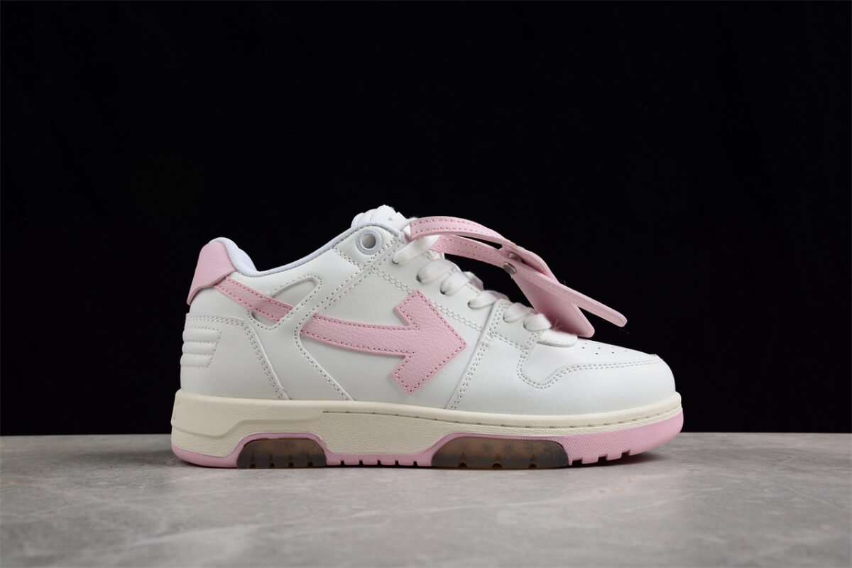 Off White Replica Out Of Office OOO Low White Pink Arrow