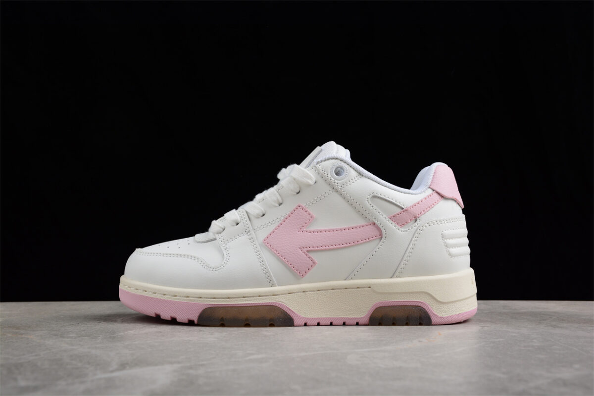 Off White Replica Out Of Office OOO Low White Pink Arrow