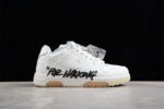 Off White Replica Out of Office "For Walking" White Black Script Sneakers