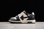 Off White Replica Out of Office Low Black White Leather Sneakers