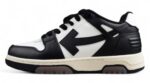 Off White Replica Out of Office Low Black White Leather Sneakers