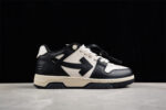 Off White Replica Out of Office Low Black White Leather Sneakers