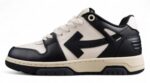 Off White Replica Out of Office Low Black White Leather Sneakers