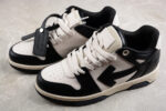 Off White Replica Out of Office Low Black White Leather Sneakers
