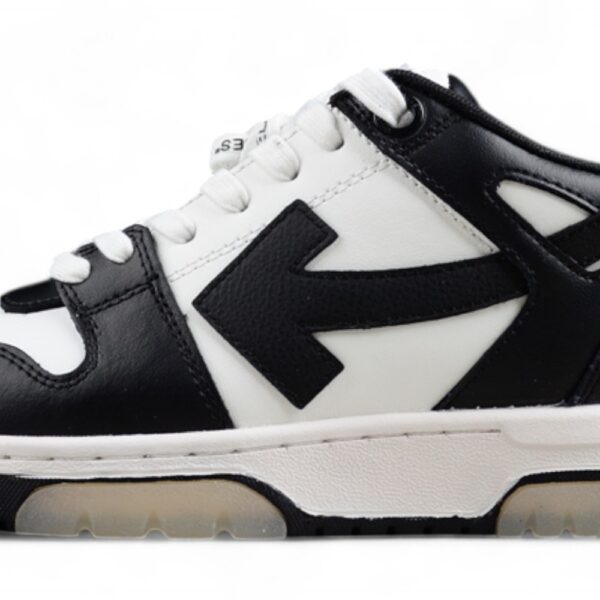 Off White Replica Out of Office Low Black White Sneakers