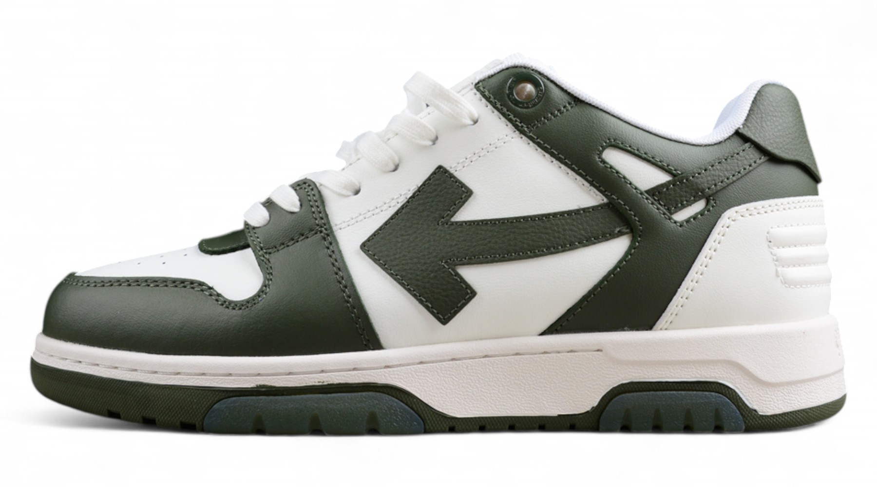 Off White Replica Out of Office Low Green White