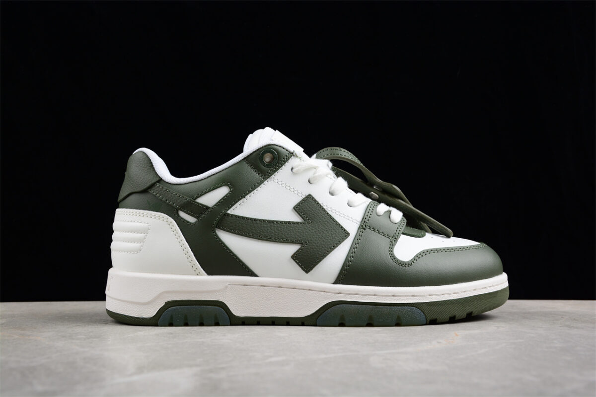 Off White Replica Out of Office Low Green White