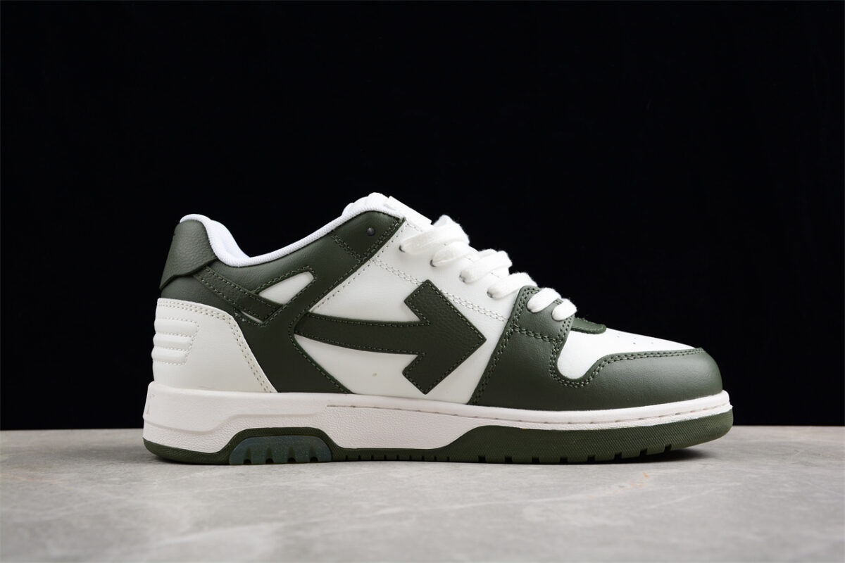 Off White Replica Out of Office Low Green White
