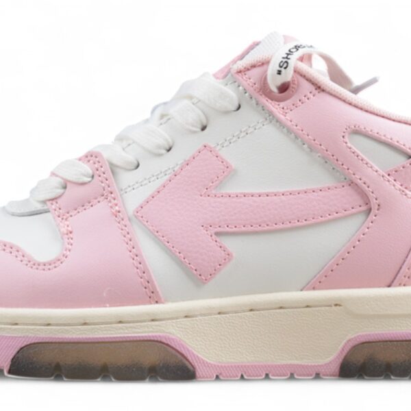 Off White Replica Out of Office Low Pink White Sneakers