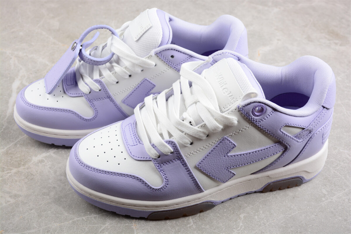 Off White Replica Out of Office Low Purple White
