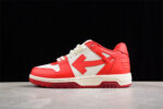 Off White Replica Out of Office Low Red White Leather Sneakers
