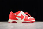 Off White Replica Out of Office Low Red White Leather Sneakers