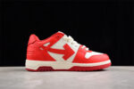 Off White Replica Out of Office Low Red White Leather Sneakers