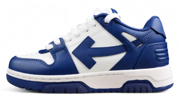 Off White Replica Out of Office Low Royal Blue White Sneakers