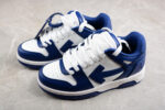 Off White Replica Out of Office Low Royal Blue White Sneakers