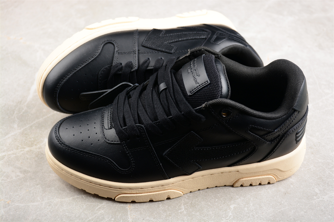 Off White Replica Out of Office Low Sneaker Black Beige