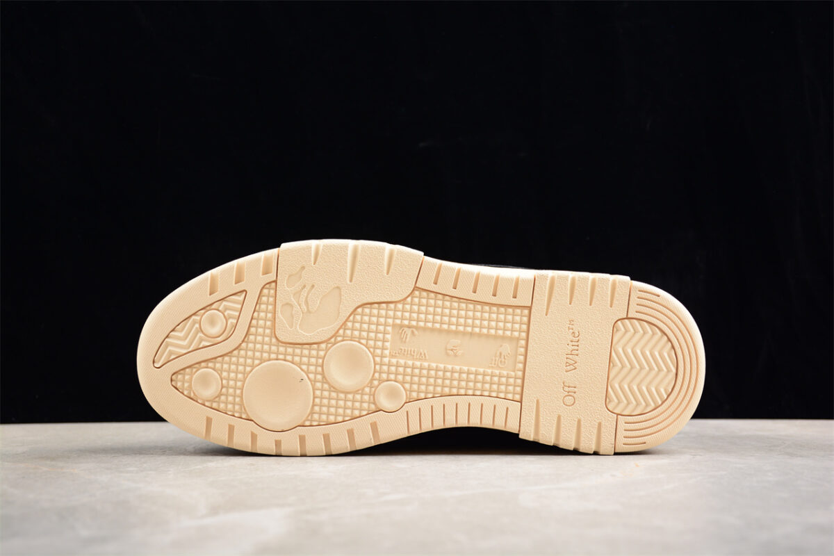 Off White Replica Out of Office Low Sneaker Black Beige