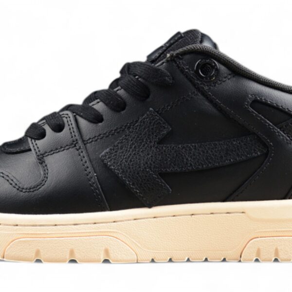 Off White Replica Out of Office Low Sneaker Black Beige