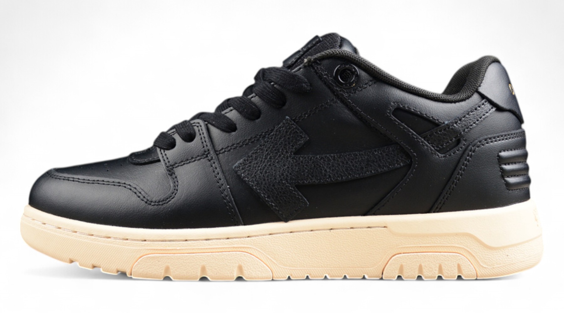 Off White Replica Out of Office Low Sneaker Black Beige