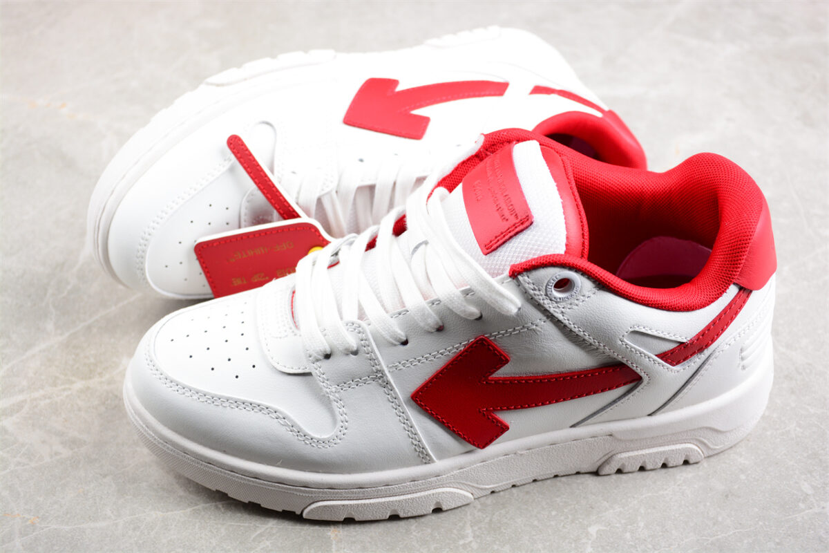 Off White Replica Out of Office Low Sneaker White Red