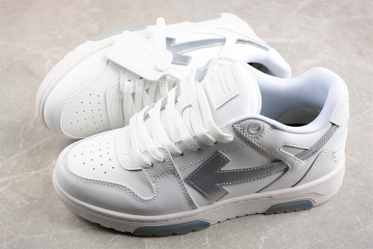 Off White Replica Out of Office Low Sneaker White Silver