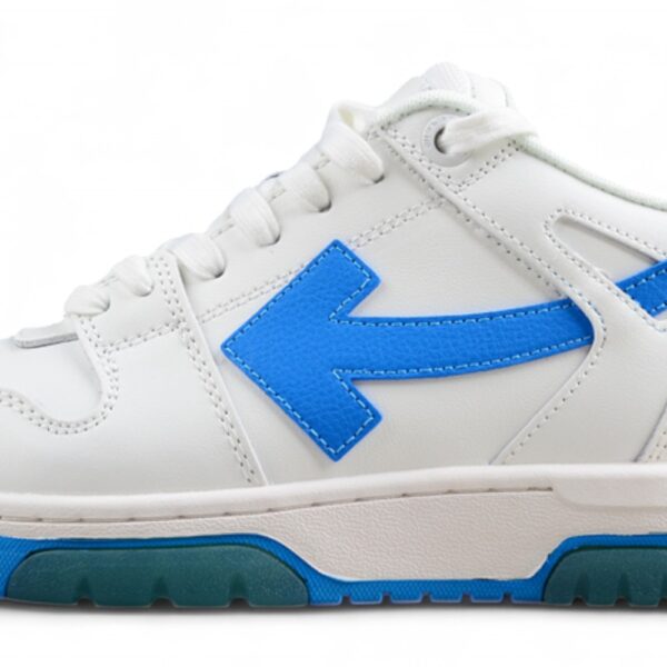 Off White Replica Out of Office Low White Blue Color Sneakers