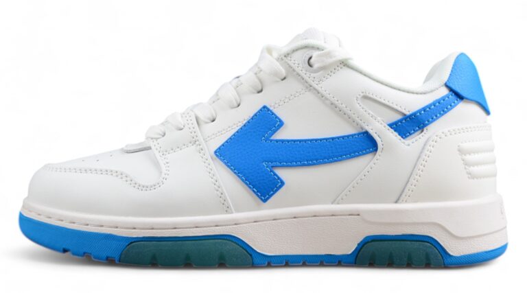 Off White Replica Out of Office Low White Blue Color Sneakers