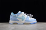 Off White Replica Out of Office Low White Blue Sneakers