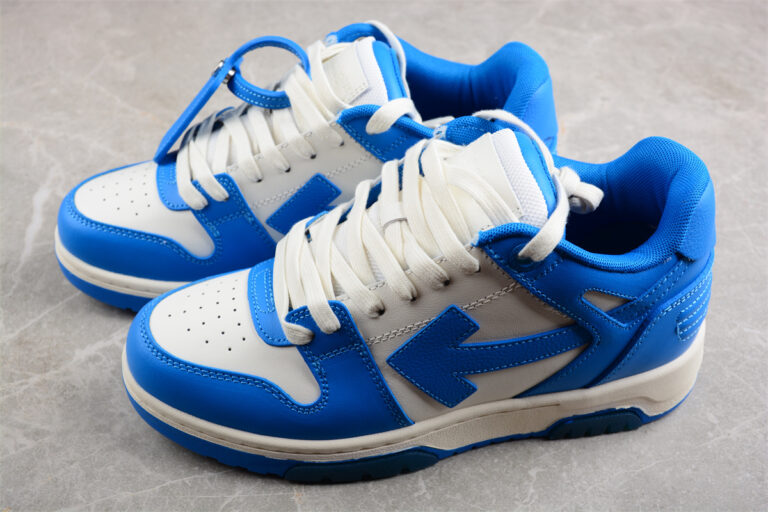 Off White Replica Out of Office Low White Blue Sneakers