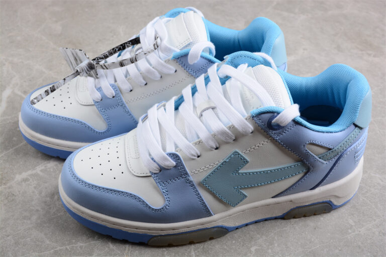Off White Replica Out of Office Low White Blue Sneakers