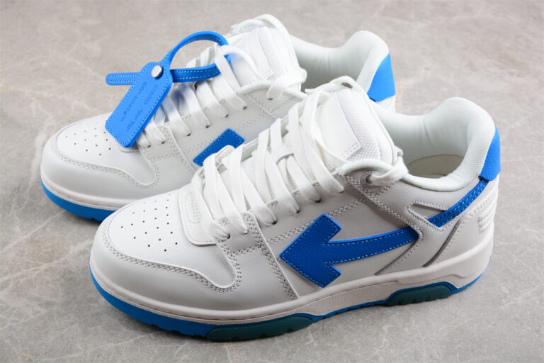Off White Replica Out of Office Low White Blue Sneakers