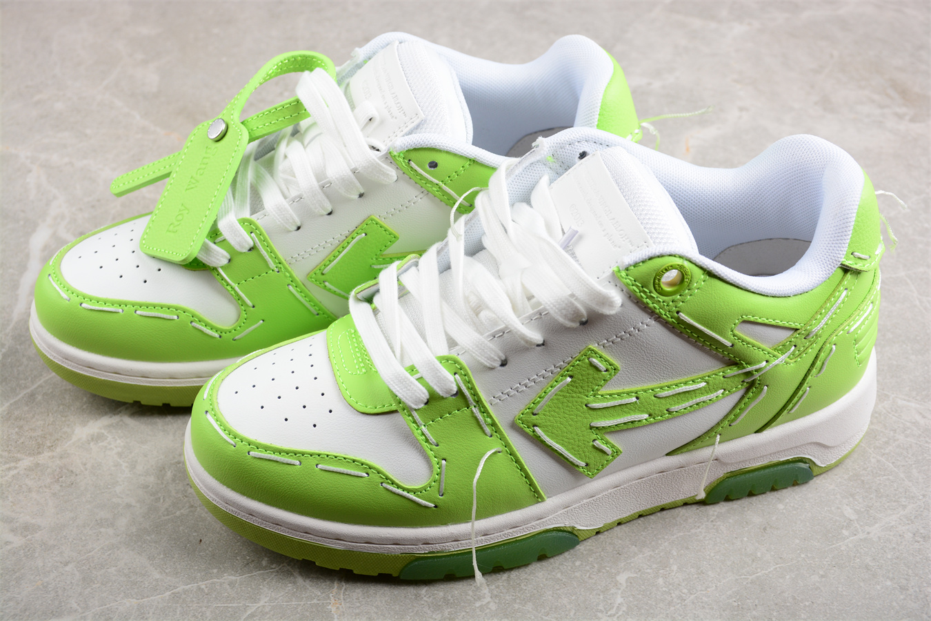 Off White Replica Out of Office Low White Green