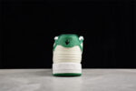 Off White Replica Out of Office Low White Green Sneakers (Cream Base)