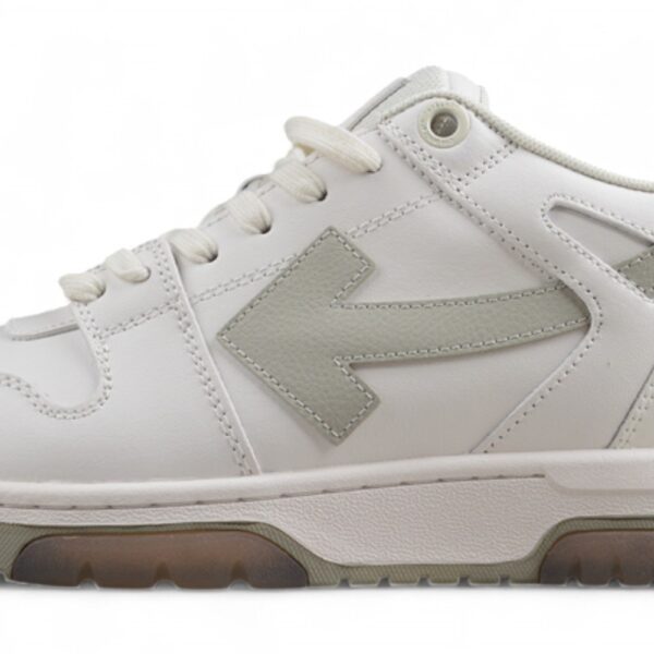 Off White Replica Out of Office Low White Grey Sneakers