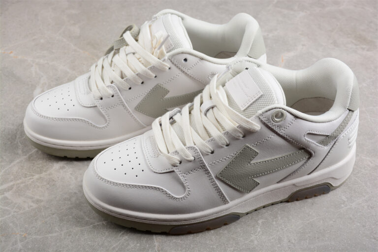 Off White Replica Out of Office Low White Grey Sneakers