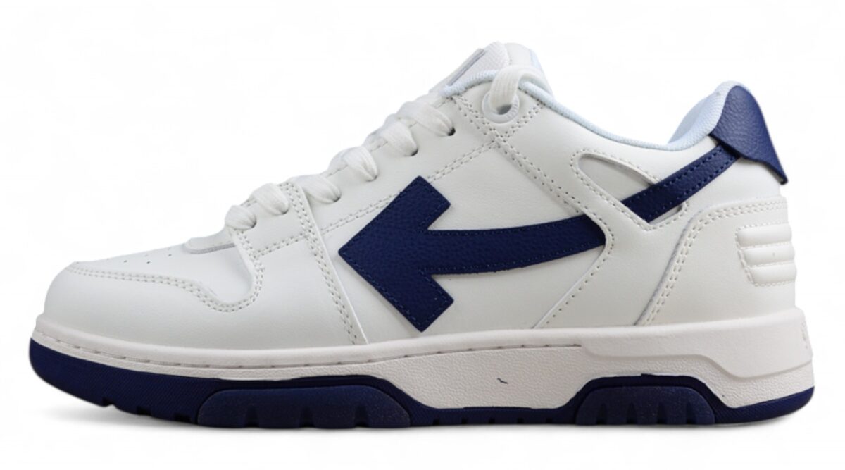 Off White Replica Out of Office Low White Navy Sneakers