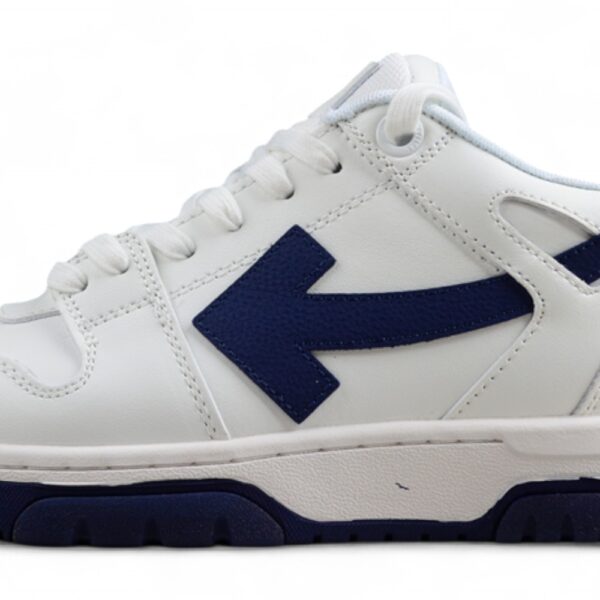 Off White Replica Out of Office Low White Navy Sneakers